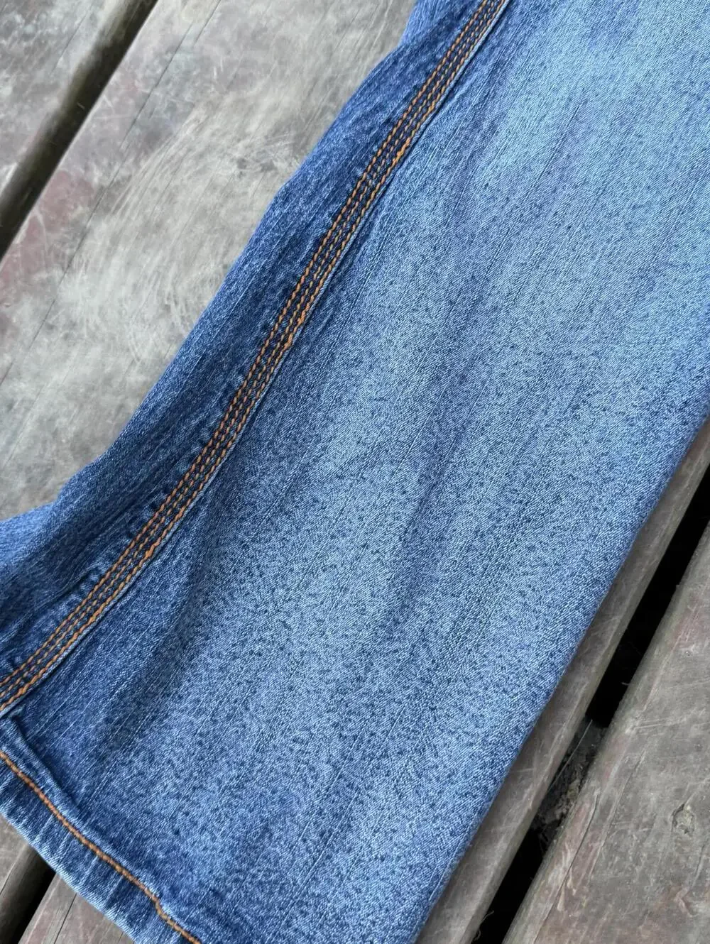 (BOGO 25% Off) Retro Vibes Flared Denim Jeans - Walk Like You Own the '70s